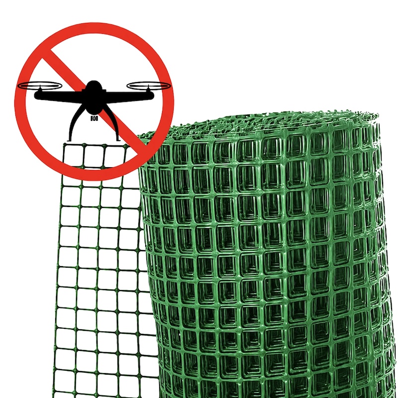 Сетка защитная от БПЛА и дронов (барьерная)