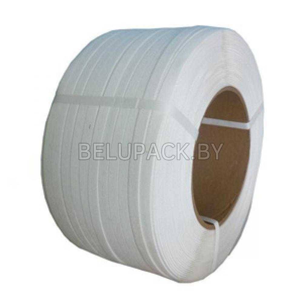 Лента полипропиленовая 9мм*0.5мм*4000м, автомат, белая