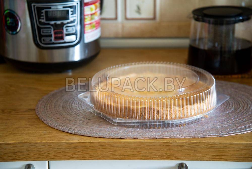 Контейнер для торта КР-239 размеры: 239*50