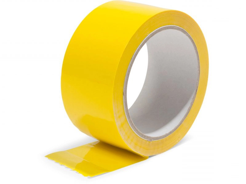 Упаковочный скотч желтый 48x47x50