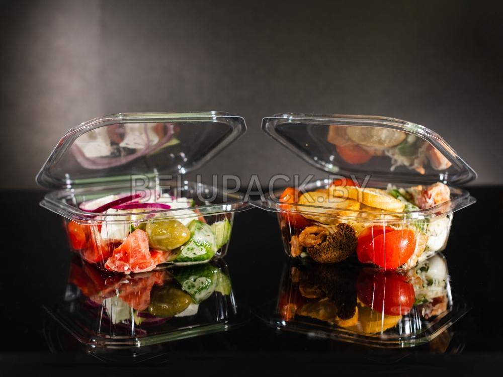 Емкости для салатов КР-СК-250 размеры: 137*137*37